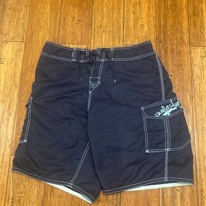 Quicksilver blue board shorts